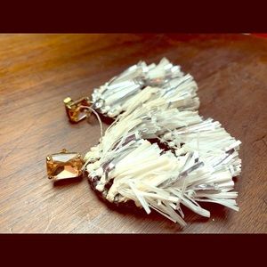 Fashion earrings by J Crew